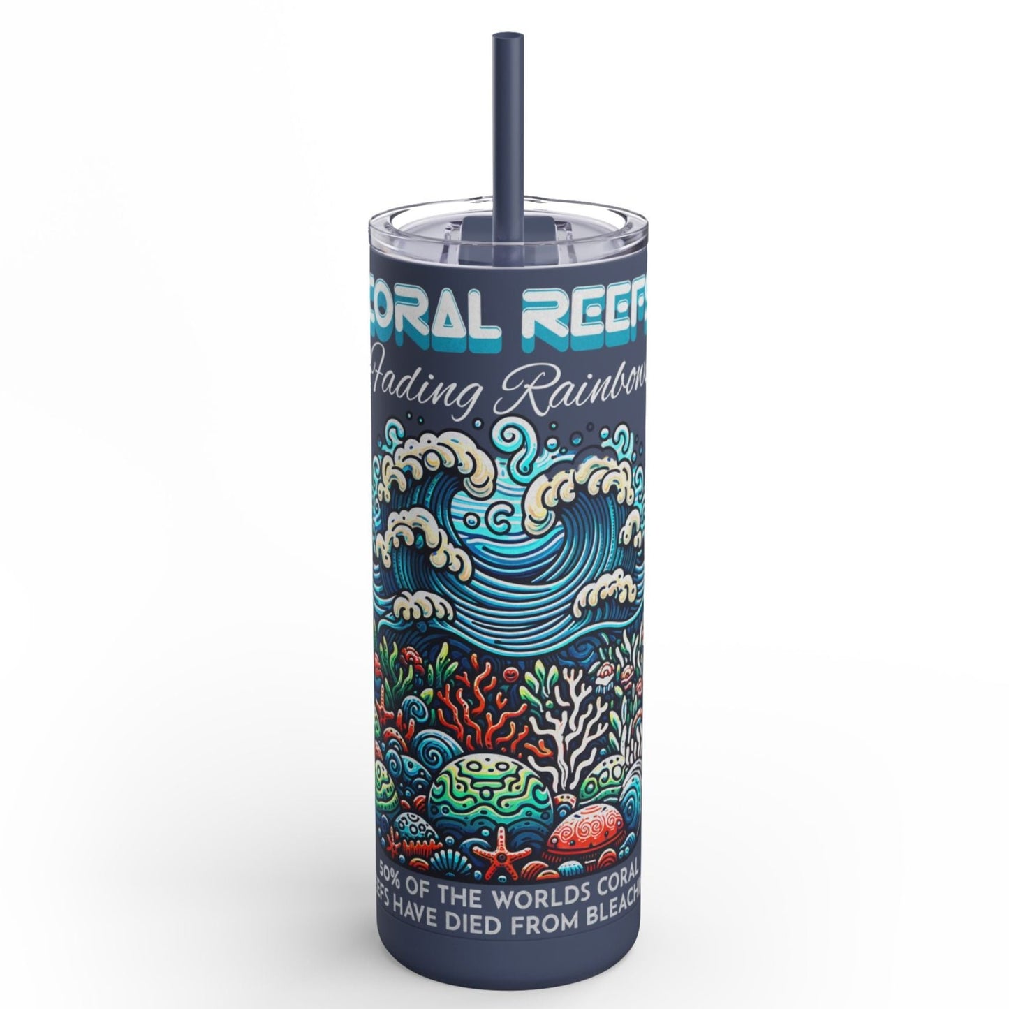 Coral Reefs Tumbler Indigo