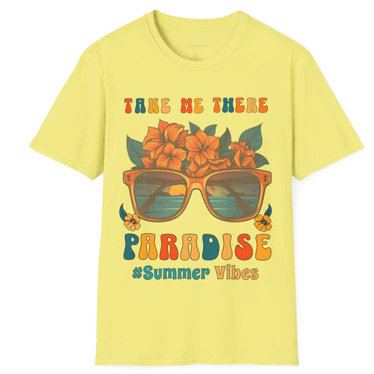 Paradise Summer T-Shirt - Yellow